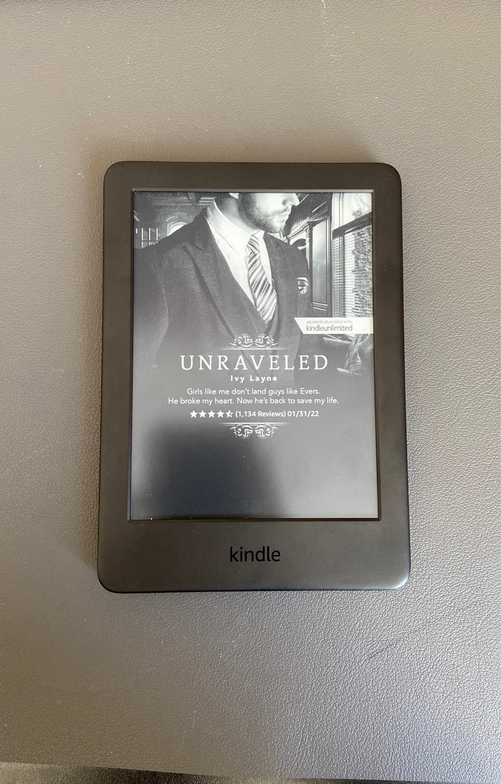 Amazon Kindle with a Built-in Front Light