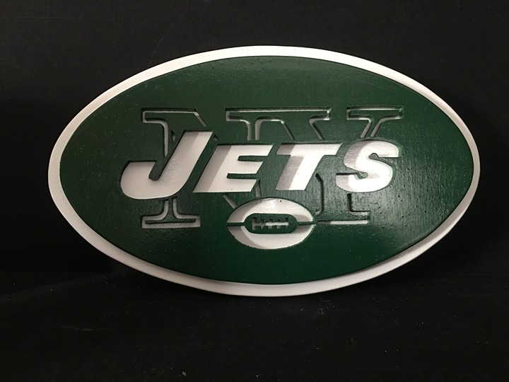New York Jets Wood Sign