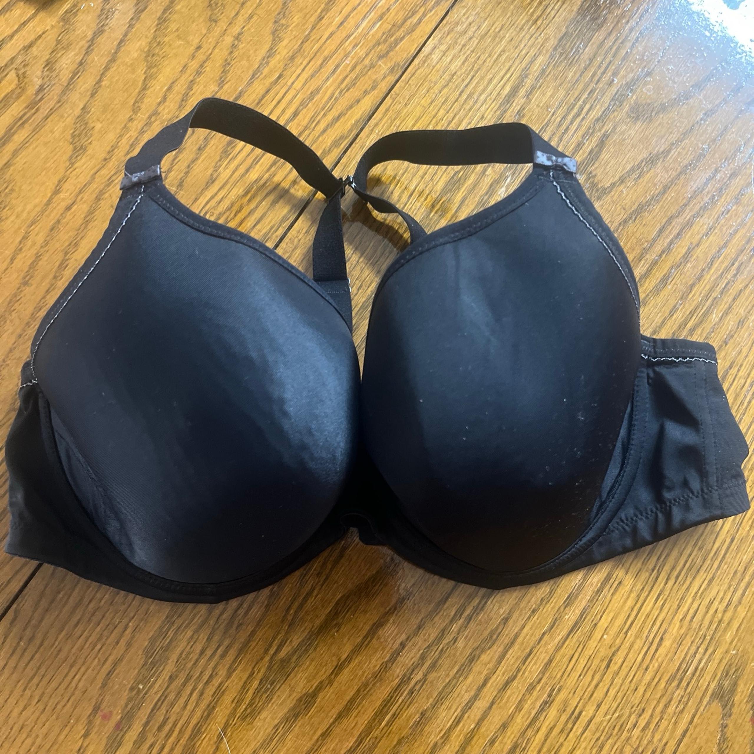 Elomi Womens Bijou Underwire Banded Moulded Bra 8722 38DDD US Black