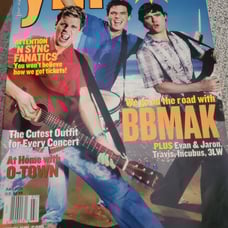00s vintage ym magazine dual cover dream bbmak 3lw nsync otown incubus