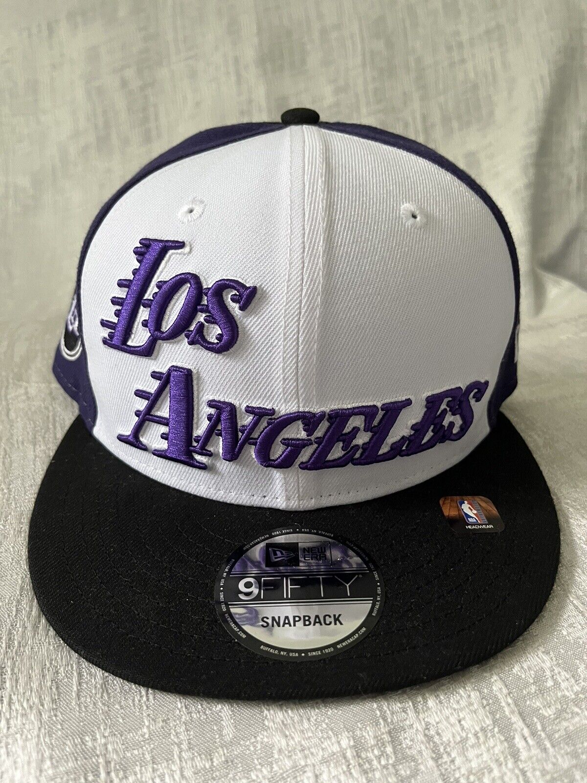 New Era Los Angeles Lakers City Edition Series 9Fifty 950 Snapback Hat Cap NEW