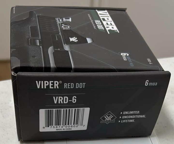Viper Red Dot Sight 6 MOA