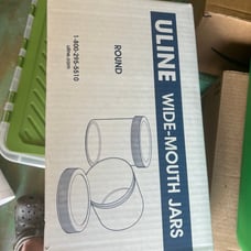 Wide mouth jars