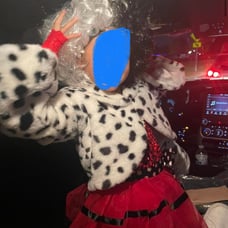Girls cruella costume