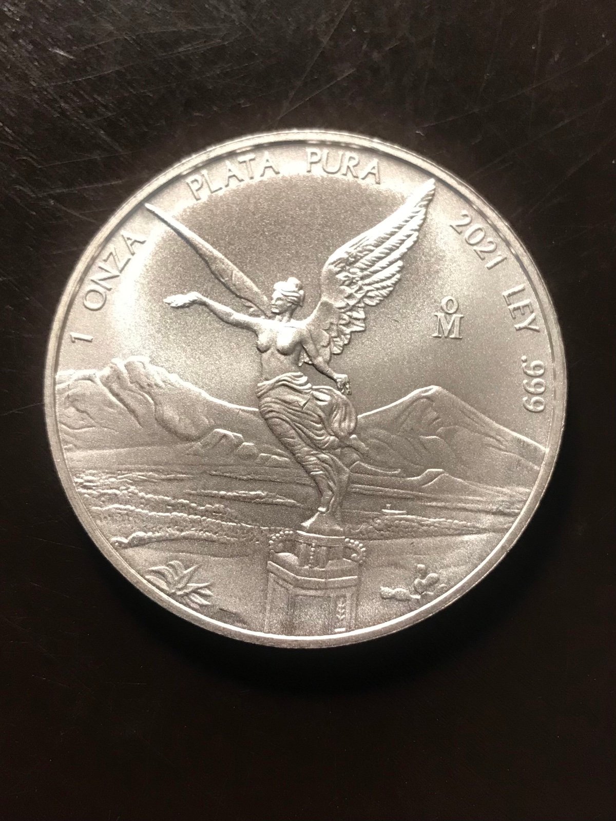 2021 Mexico 1oz Silver Libertad 1 Onza Brilliant Uncirculated