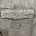 Sacred Threads Dress Womens S/M Chambray Button Up Shirt Hem Roll Tab Sleeves