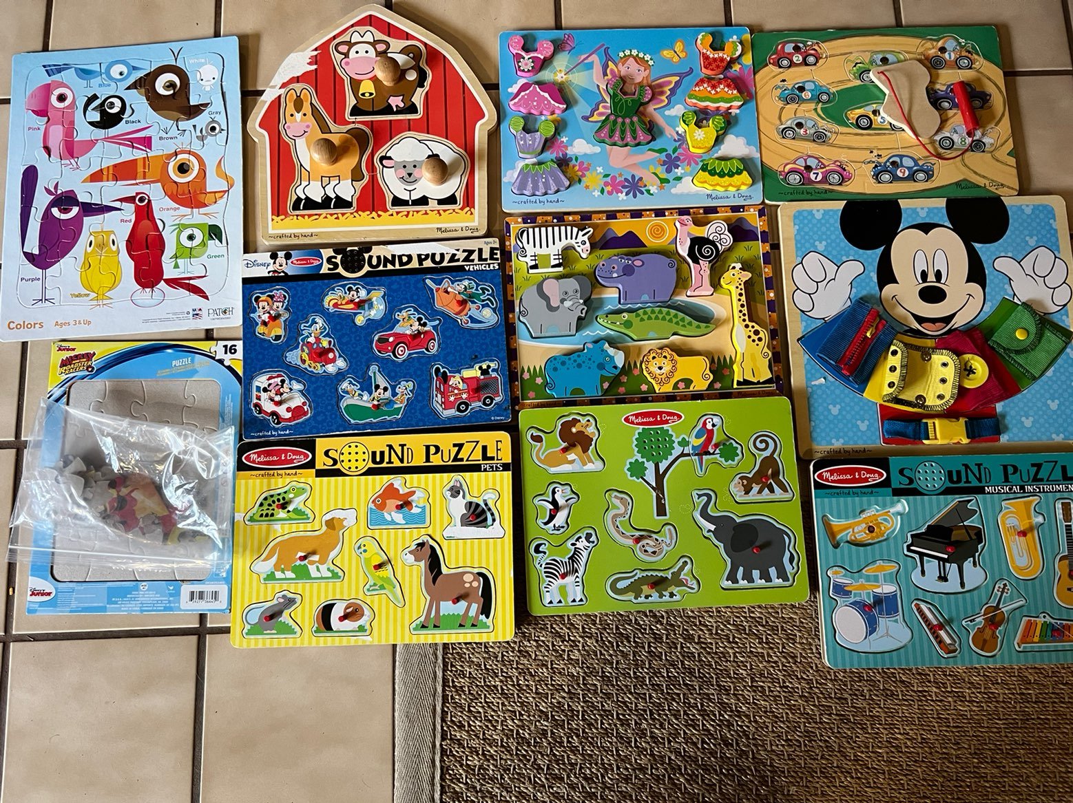 melissa and doug puzzles