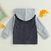 Boys Corduroy Hodded Jacket | Grey | 18M