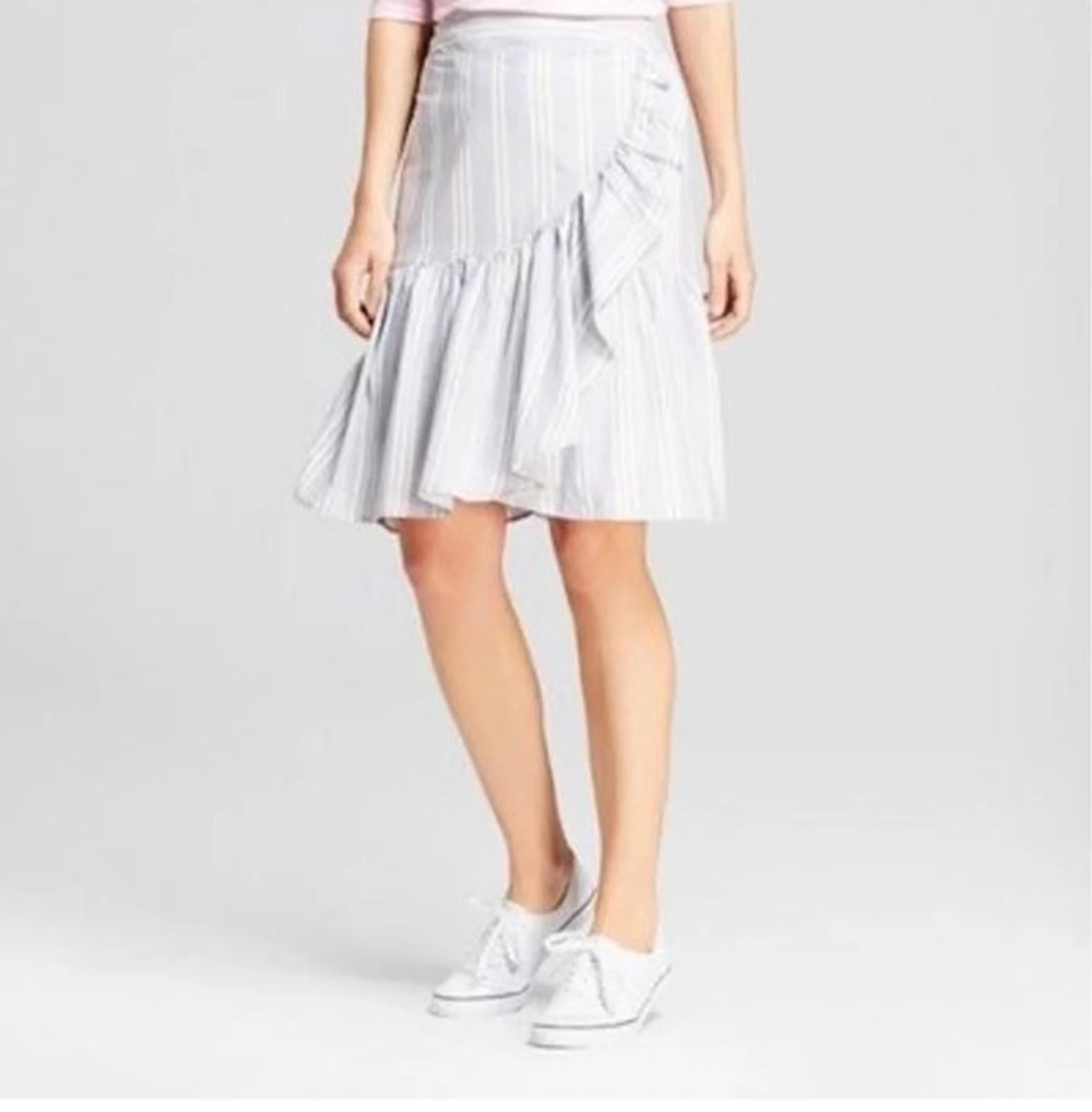 A New Day women's wrap ruffle skirt