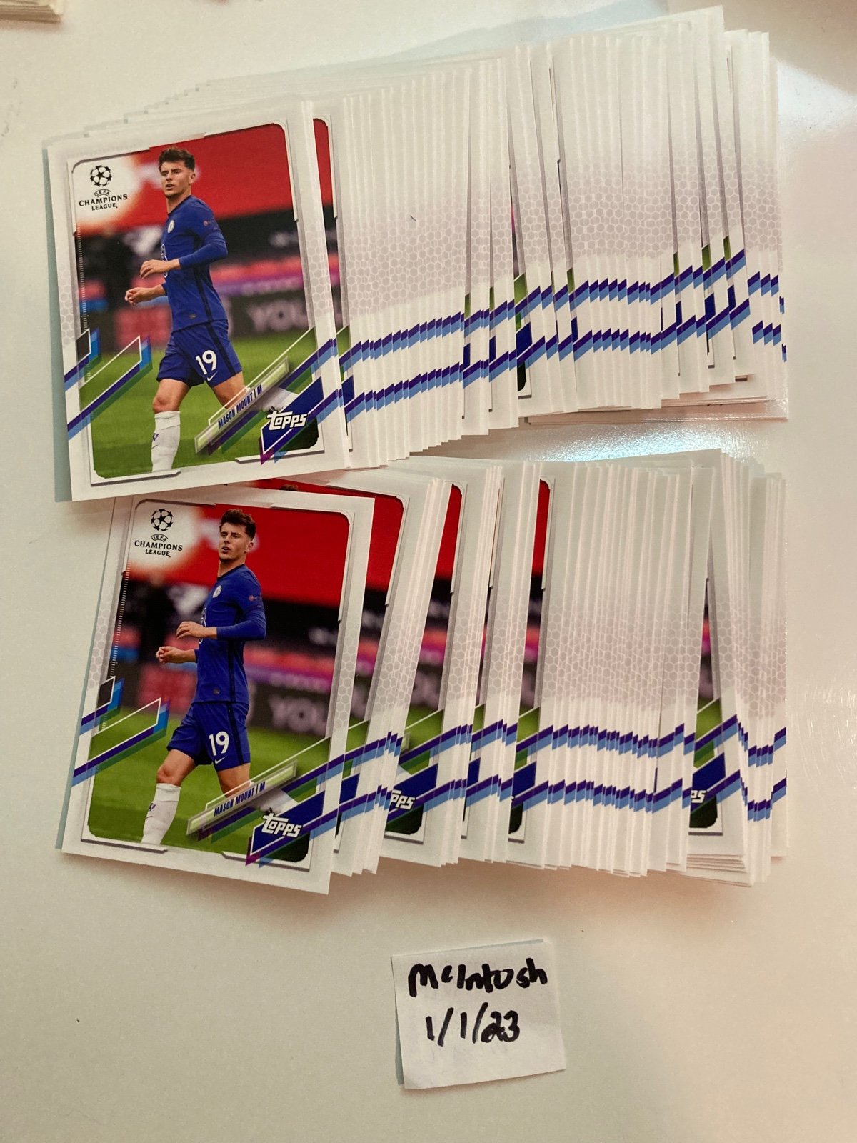 100 Card Lot 2020-21 Topps Japan Version Mason Mount
