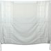 New Tallit White & silver judaica