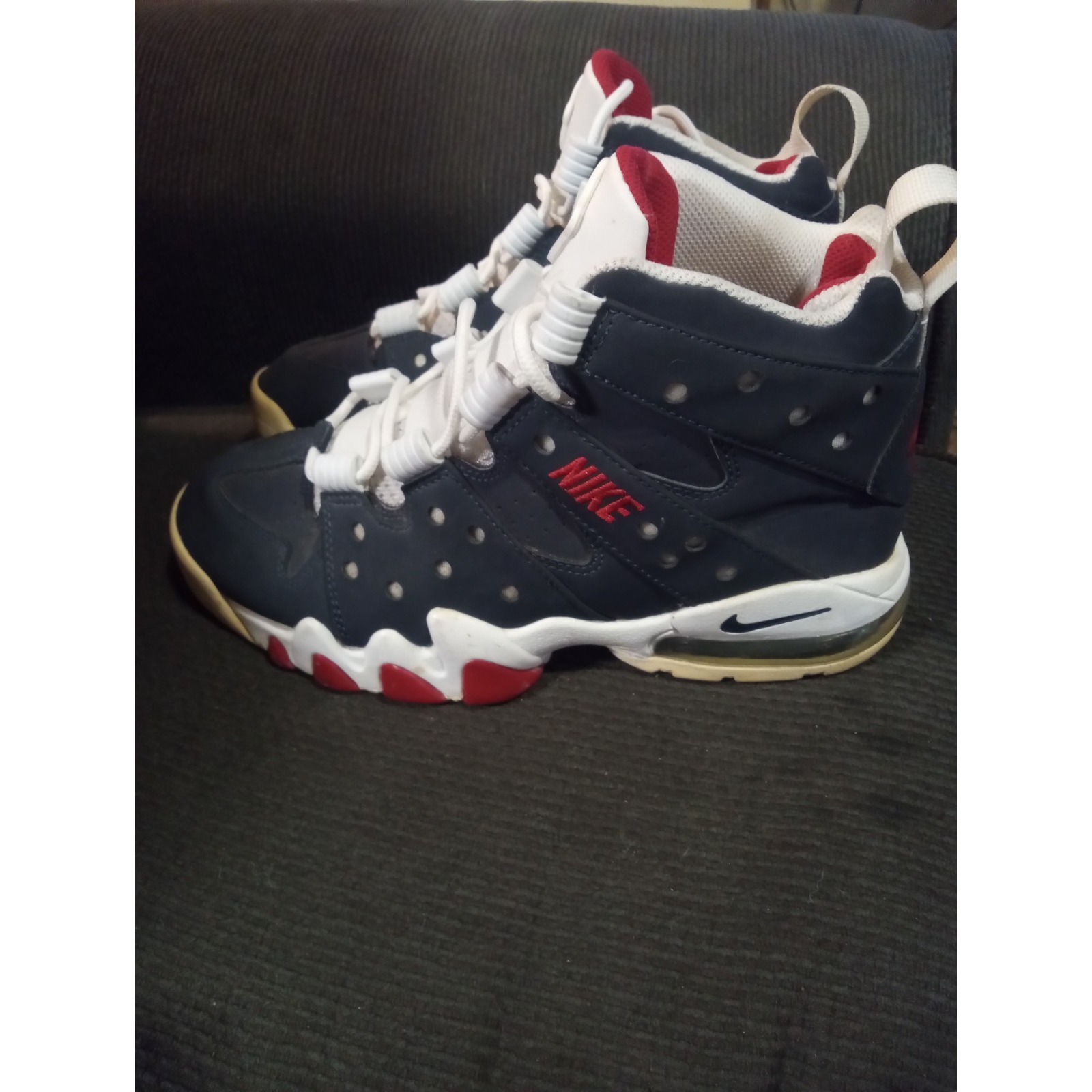 Nike Air Max 2 CB 94 Sneakers Shoes Obsidian Blue Charles Barkley Size 9