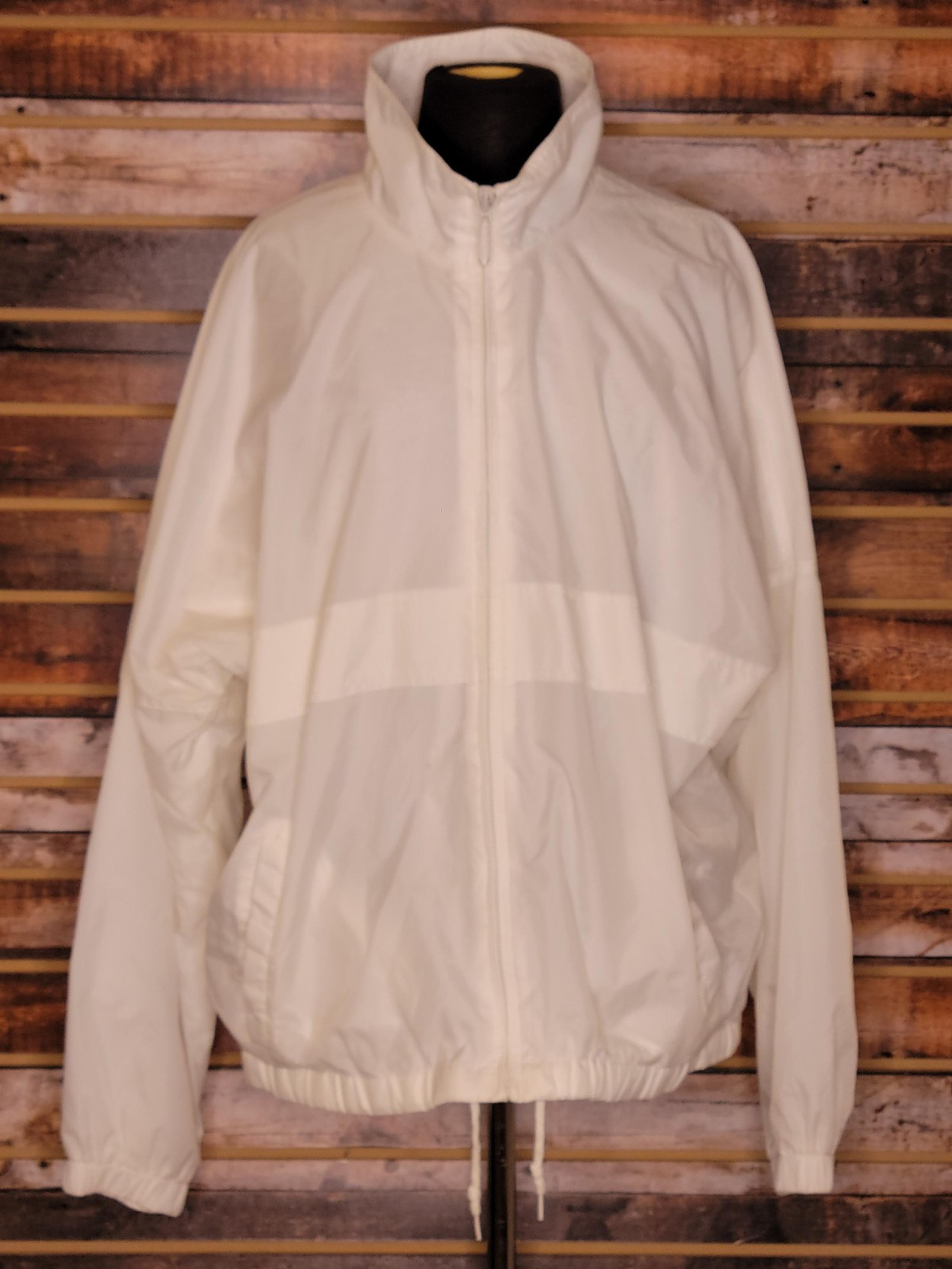 Womens Vintage Fill Zip Pacific Trail Lined Windbreaker Jacket Size Large
