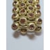 Vintage Roxanne Assoulin RA Rhinestone Chunky Heavy Goldtone Stretch Bracelet