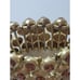 Vintage Roxanne Assoulin RA Rhinestone Chunky Heavy Goldtone Stretch Bracelet