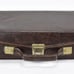 Vtg 12 Cassette Tape Holder Brown