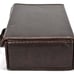 Vtg 12 Cassette Tape Holder Brown