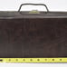 Vtg 12 Cassette Tape Holder Brown