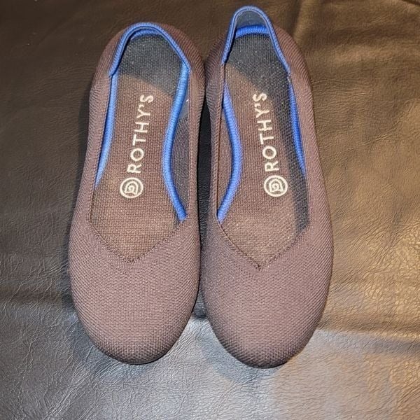Rothy's Womens Brown Flats Shoes Round 7