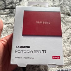 Samsung Portable 500GB SSD Storage
