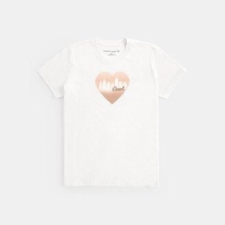 COACH X JENNIFER LOPEZ HEART SHAPED T SHIRT