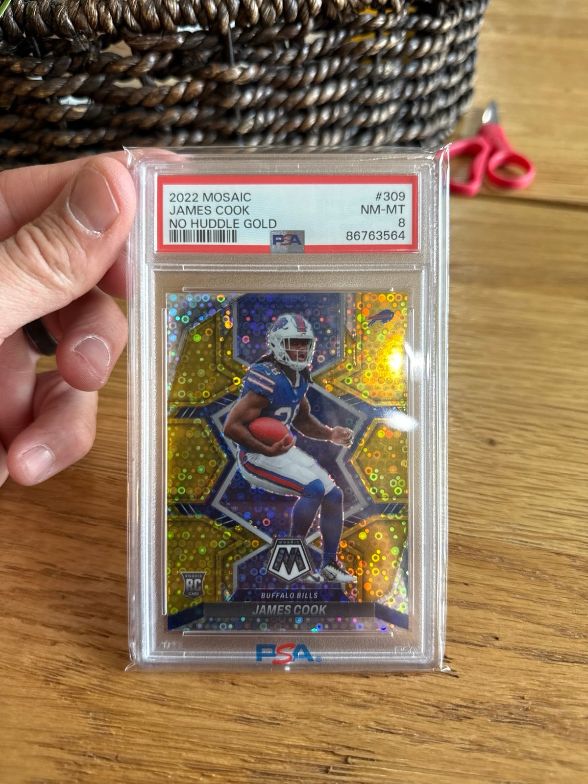 James Cook Gold Rookie 4/10