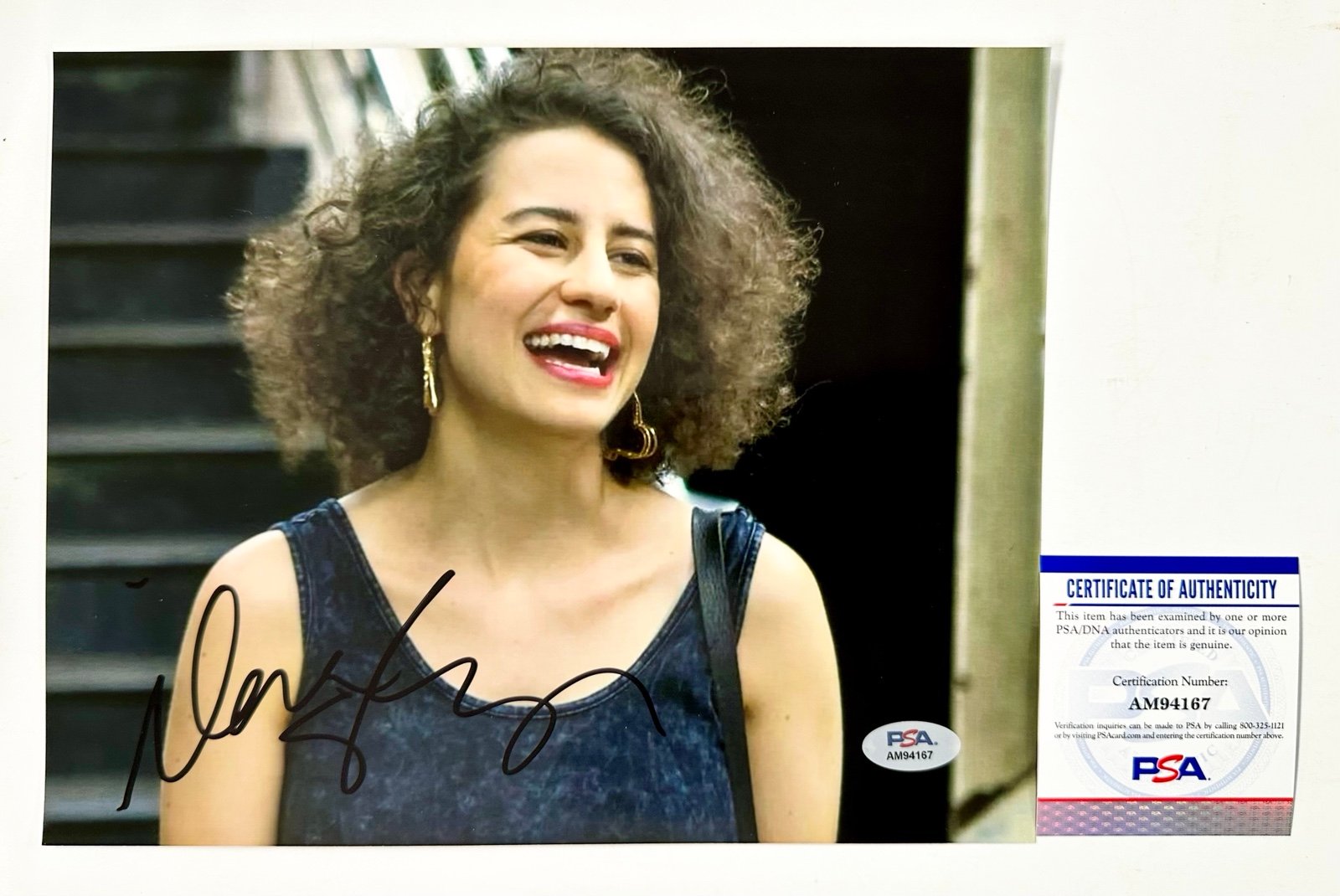 Ilana Glazer Signed 8x10 Photo With PSA COA Broad City Rough Night Before