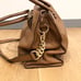 Michael Kors Cognac Handbag Hamilton Large Leather Satchel