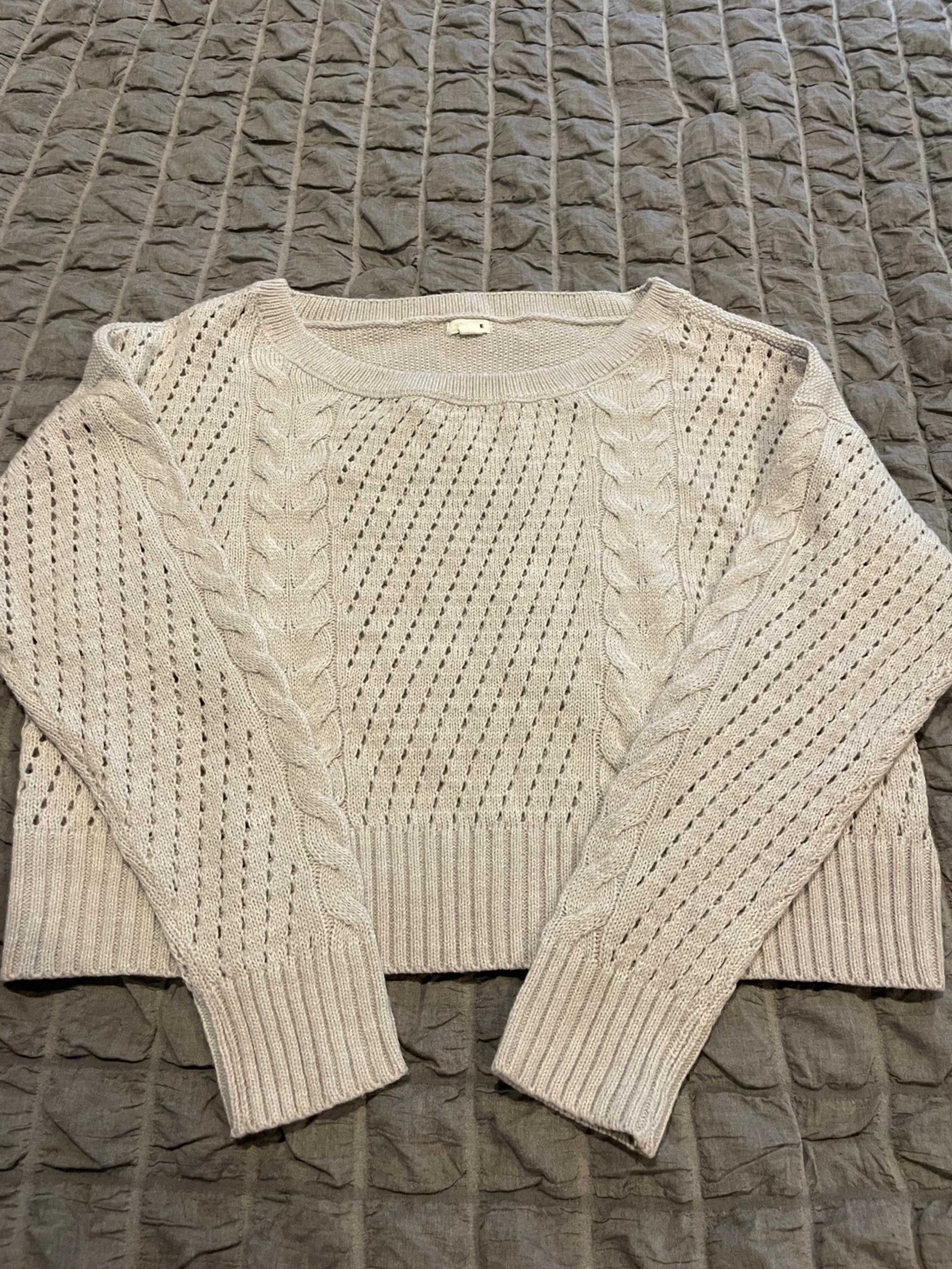 Garage Gray Sweater Size S