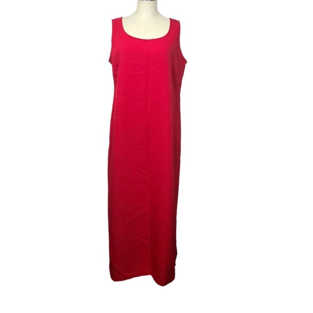 Jessica Howard Red Sleeveless Dress 14