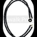 Art Deco Double-Strand Faceted Glass Bead Necklace