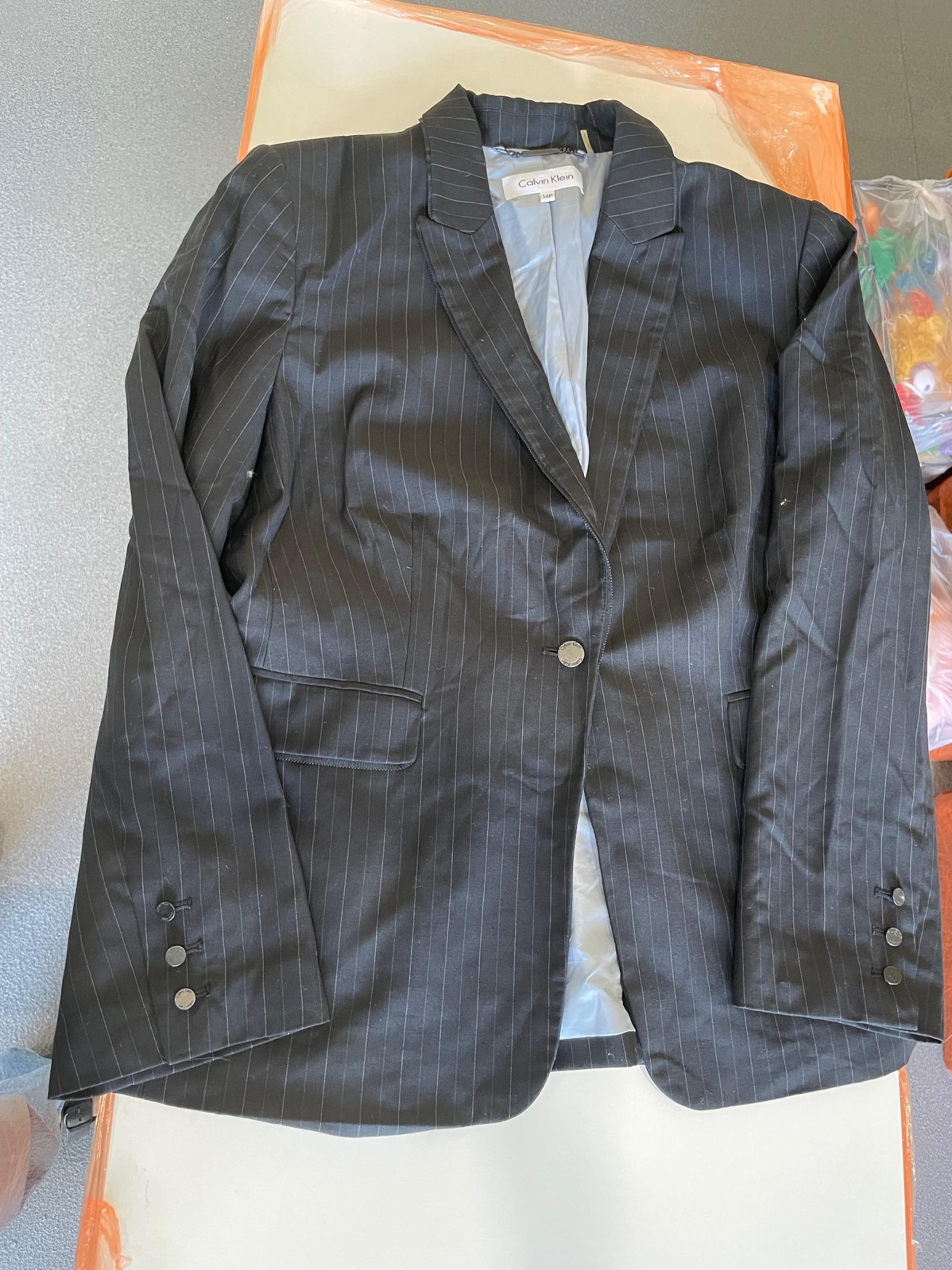 WOMENS CALVIN KLEIN BLAZER DRESSY