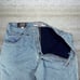 Vintage Polar Jeans Light Wash Fleece Lined Made in USA Baggy Fit Denim 90s