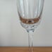 4 Blown Glass Water / Wine Goblets Glasses w/ Bubble Spiral 9