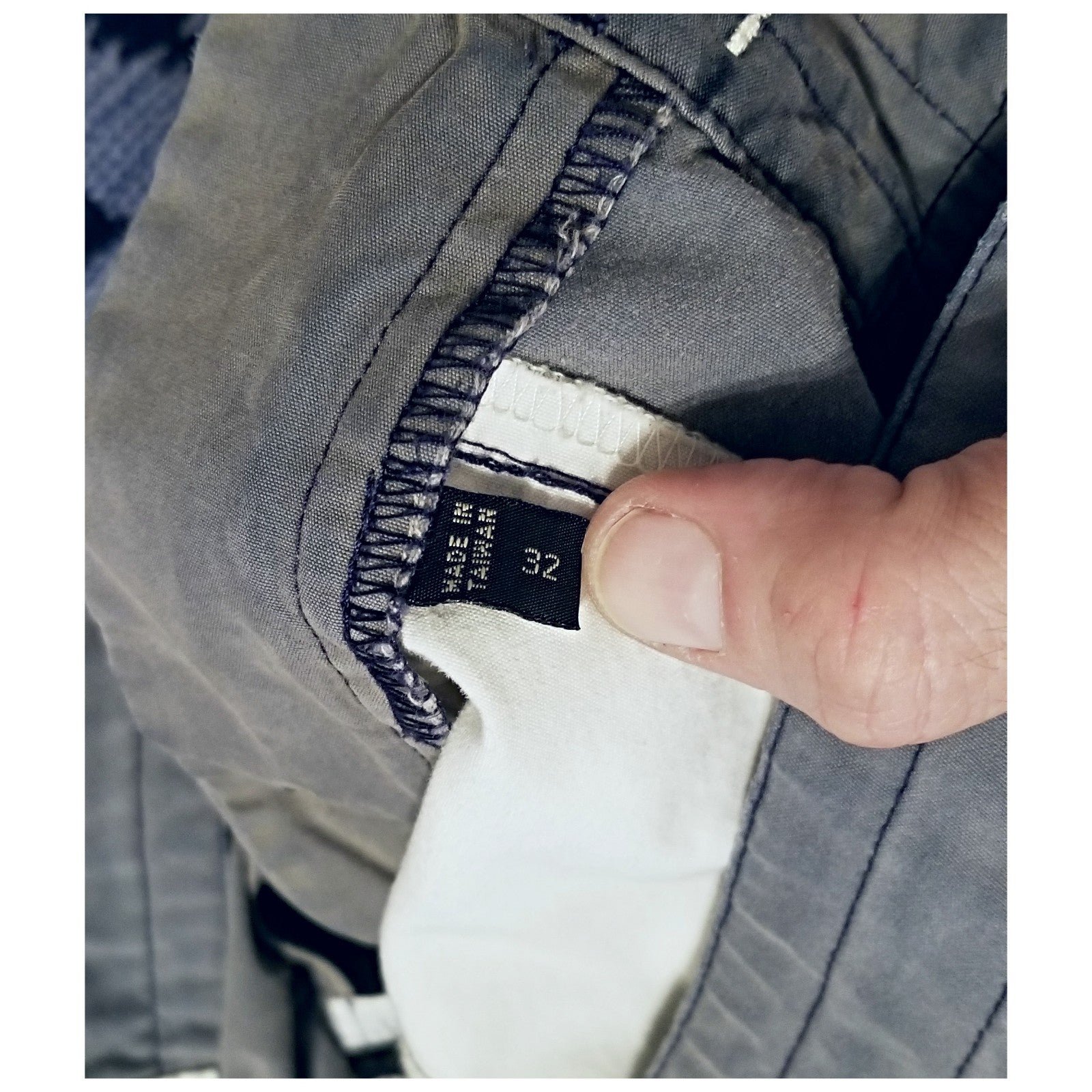 DOUBLE RL RALPH LAUREN RRL DISTRESSED BOARD SHORTS- WAIST 32