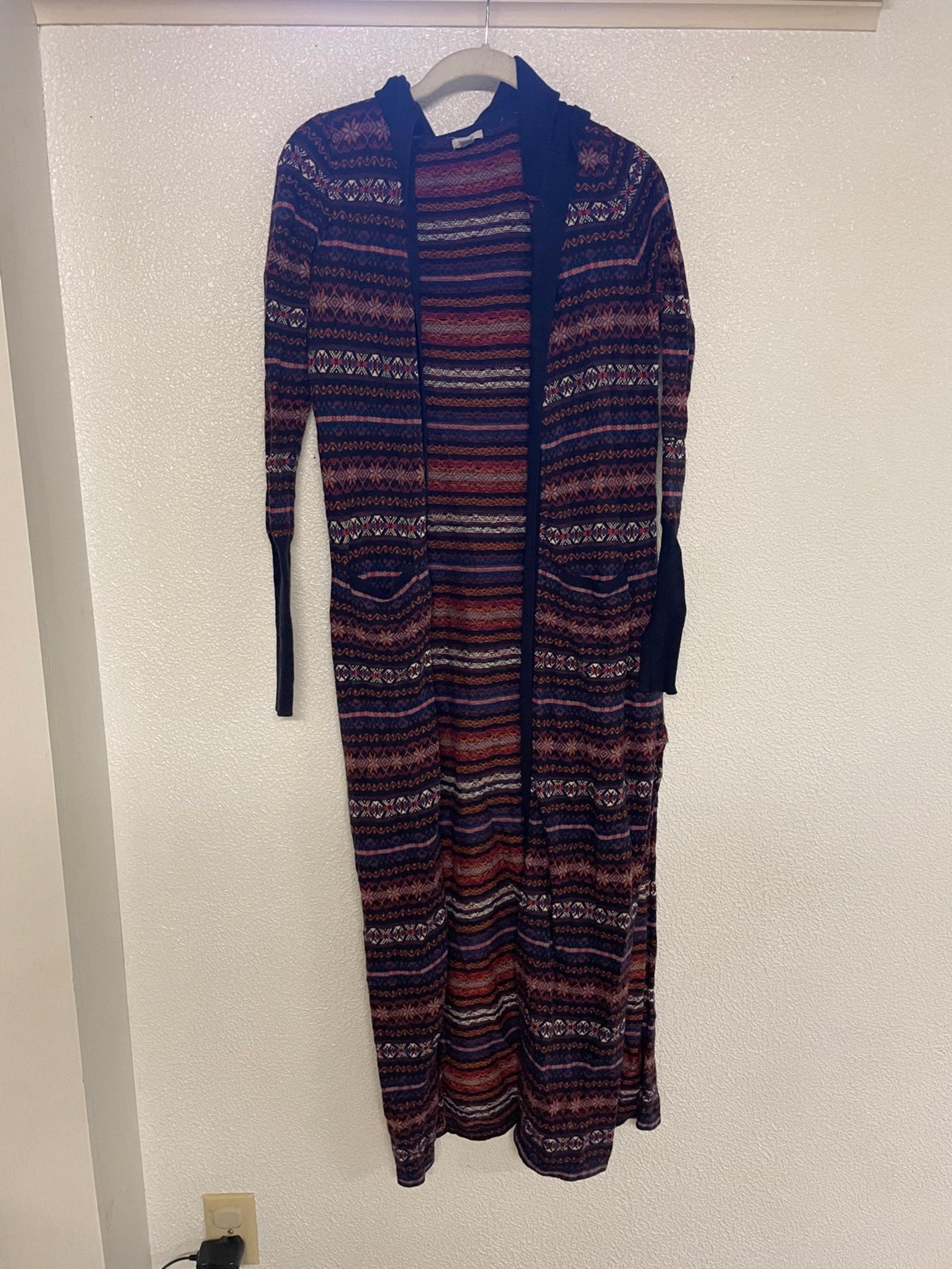Women’s Ecote cardigan hooded sweater size S