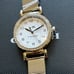 Coach Madison Watch With 32mm White Face & Golden MeshBracelet