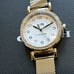 Coach Madison Watch With 32mm White Face & Golden MeshBracelet
