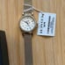 Coach Madison Watch With 32mm White Face & Golden MeshBracelet