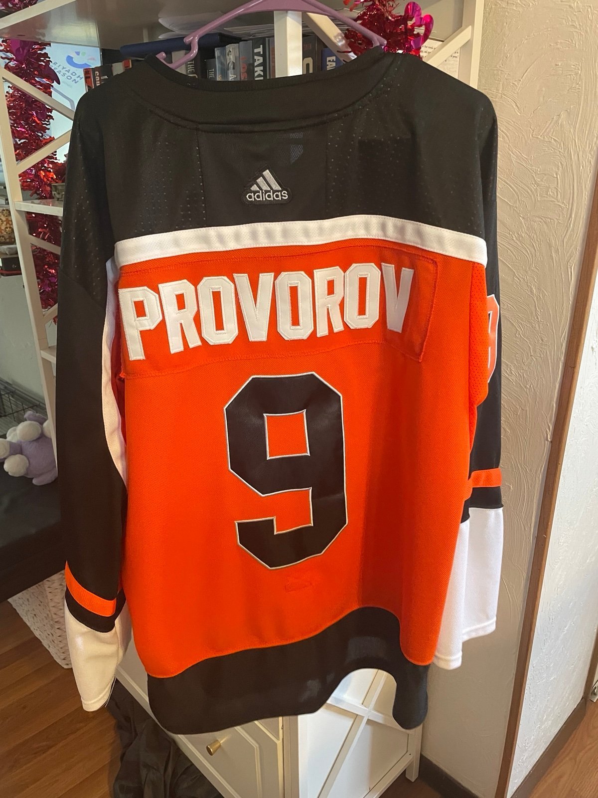 Ivan Provorov Flyers Adidas Jersey
