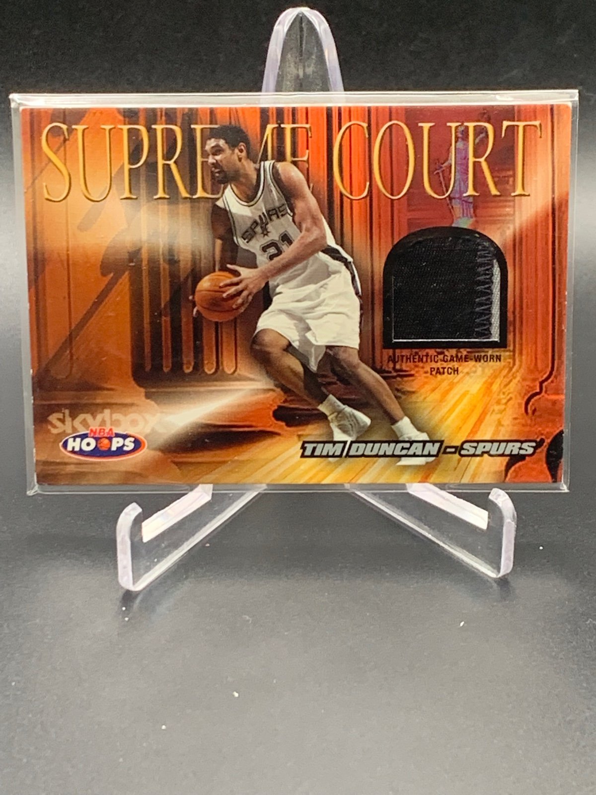 Tim Duncan NBA Hoops Patch /25
