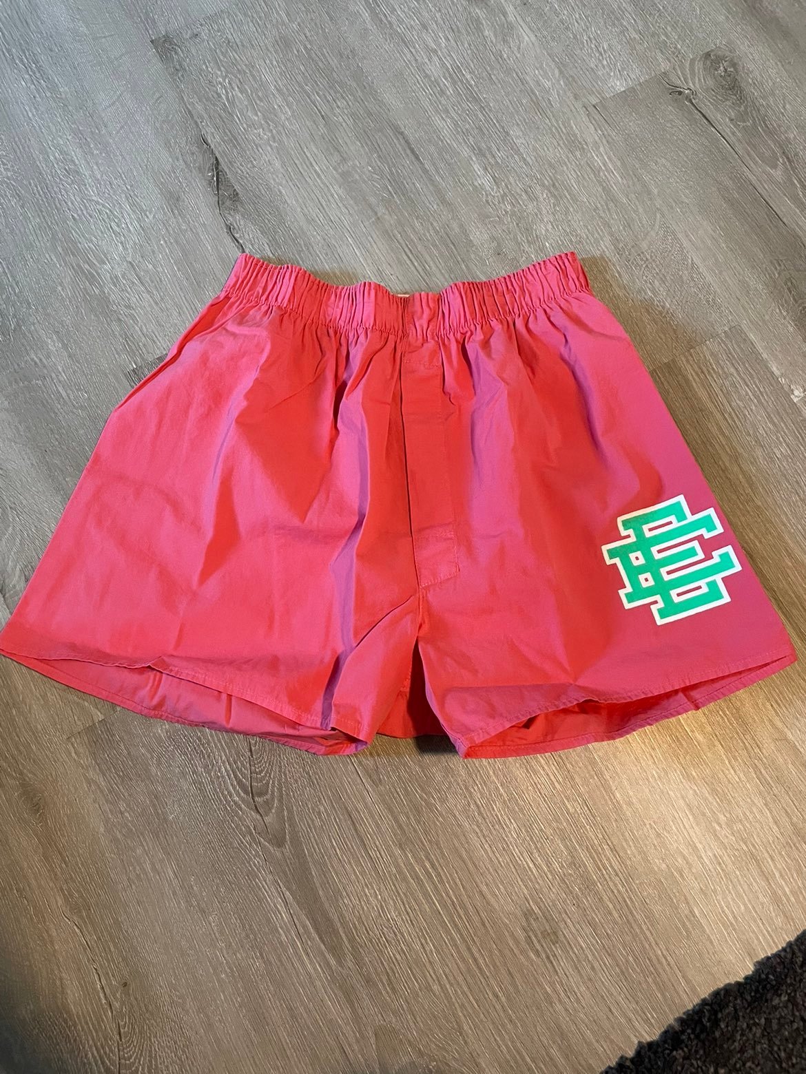 Eric Emanuel EE Shorts Pink/Green Size Small