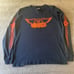 Vintage Aerosmith Band Merch Early 2000's Navy Blue Long Sleeve T-Shirt Medium
