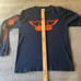 Vintage Aerosmith Band Merch Early 2000's Navy Blue Long Sleeve T-Shirt Medium