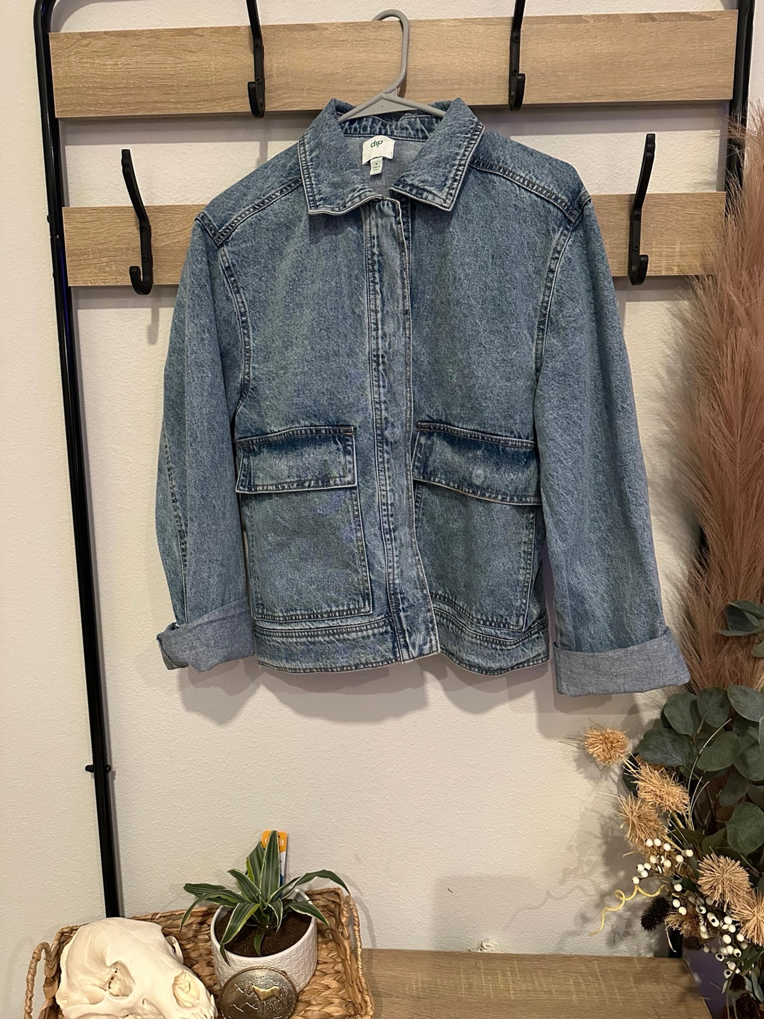 Light was Jean jacket in size small