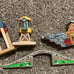 Thomas Train Wooden Railway vintage set pieces Mine tunnel, Water tower, Maron