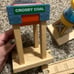 Thomas Train Wooden Railway vintage set pieces Mine tunnel, Water tower, Maron
