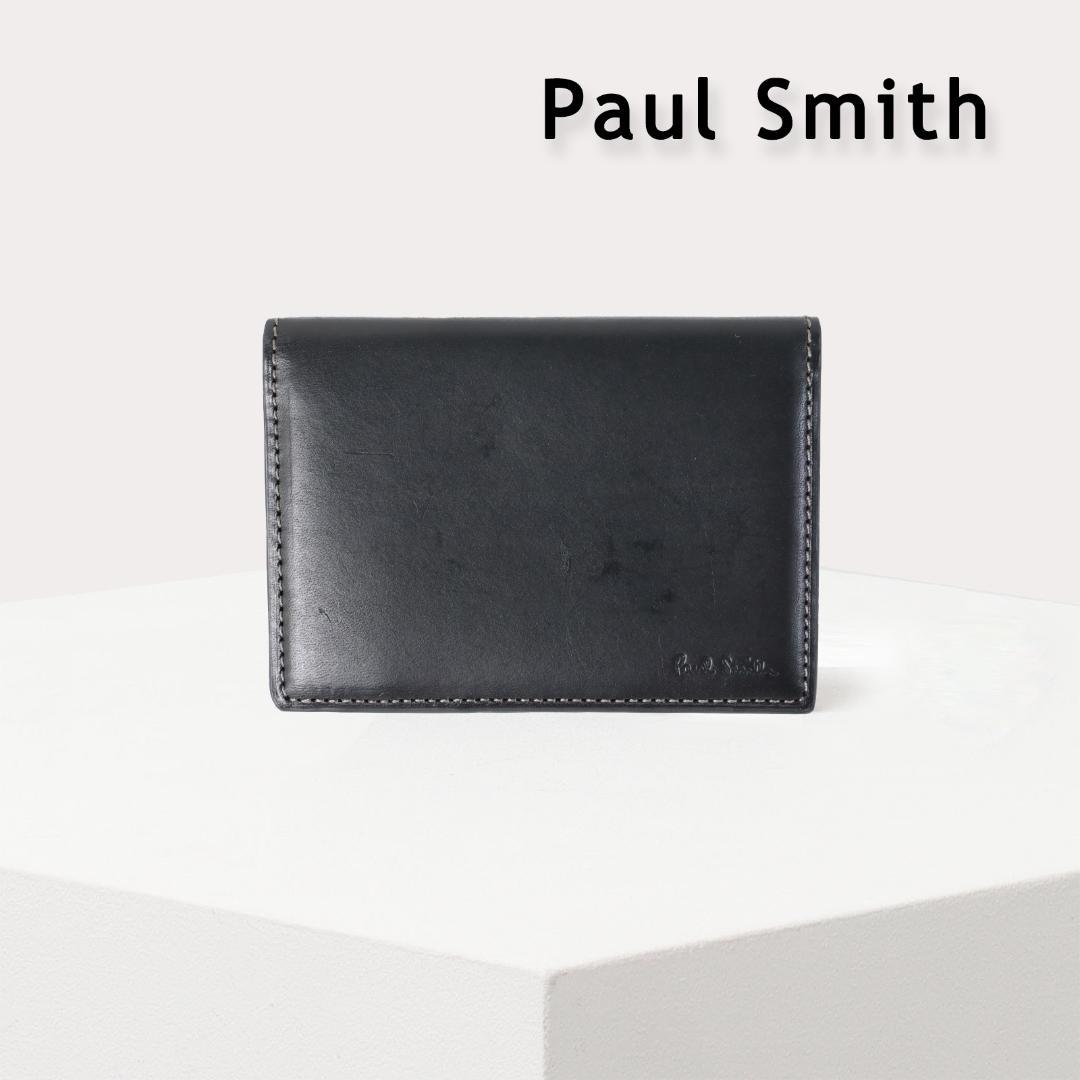 346② Brand New Paul Smith Old LS Card Case, Business Card Holder, Pass Case