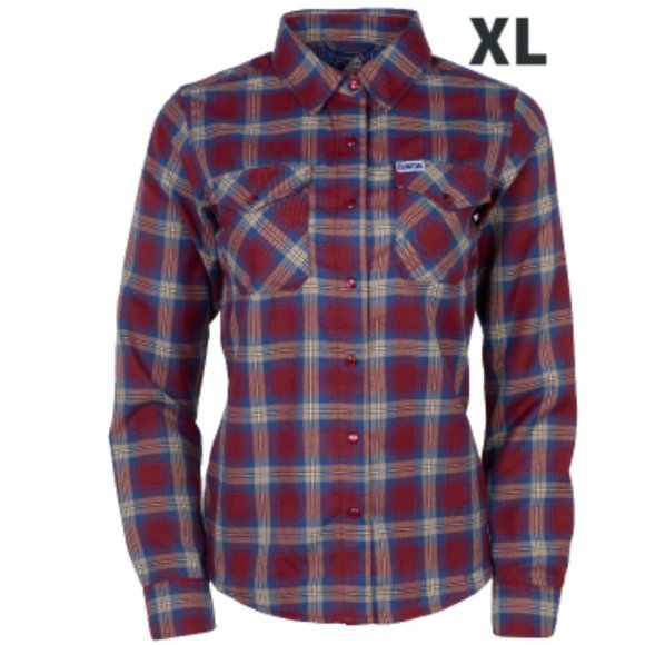 DIXXON Flannel OLD PORT Women's Flannel Shirt XL