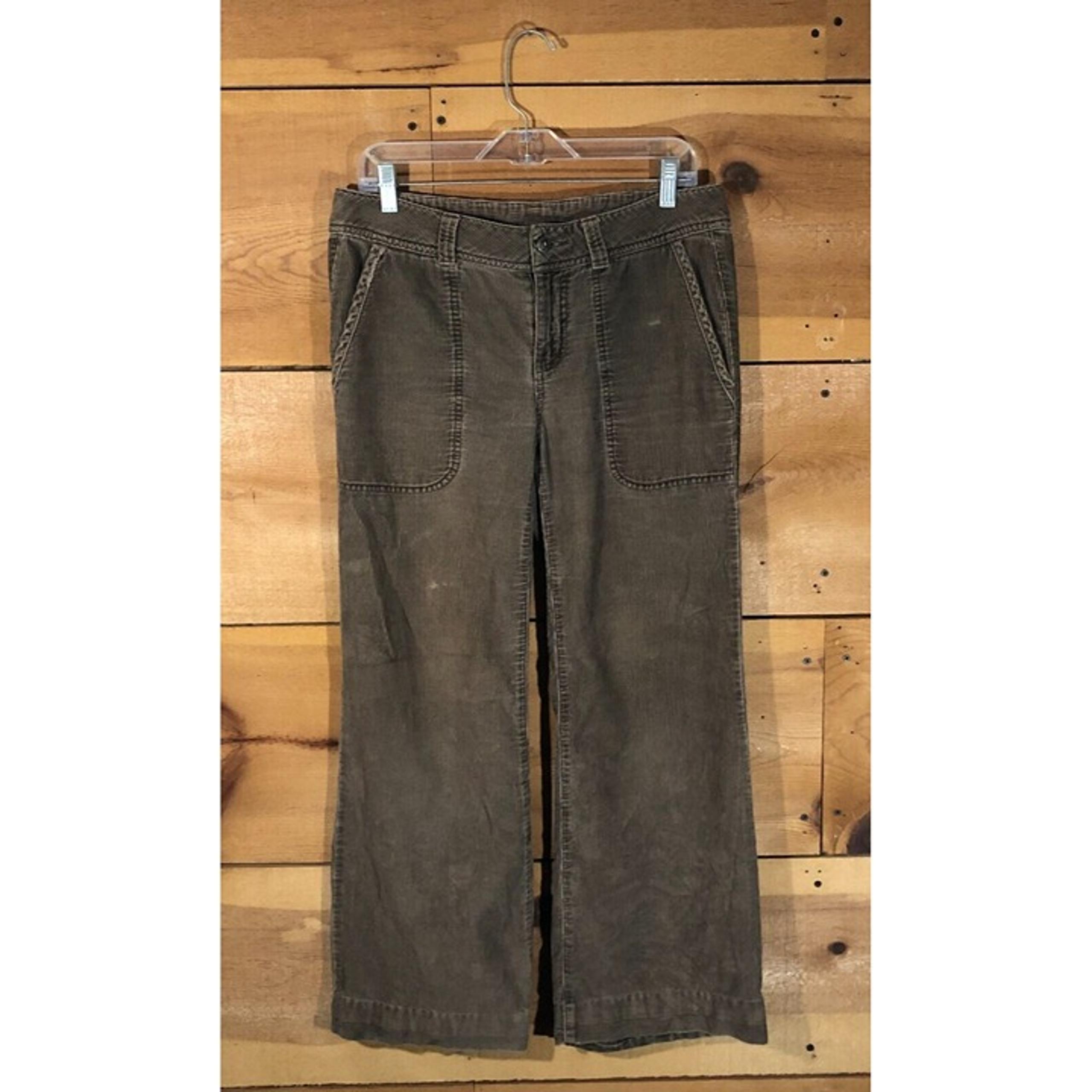 Vintage Patagonia Corduroy Wide Leg 90s Pants Womens Size 6 (32) Organic Cotton